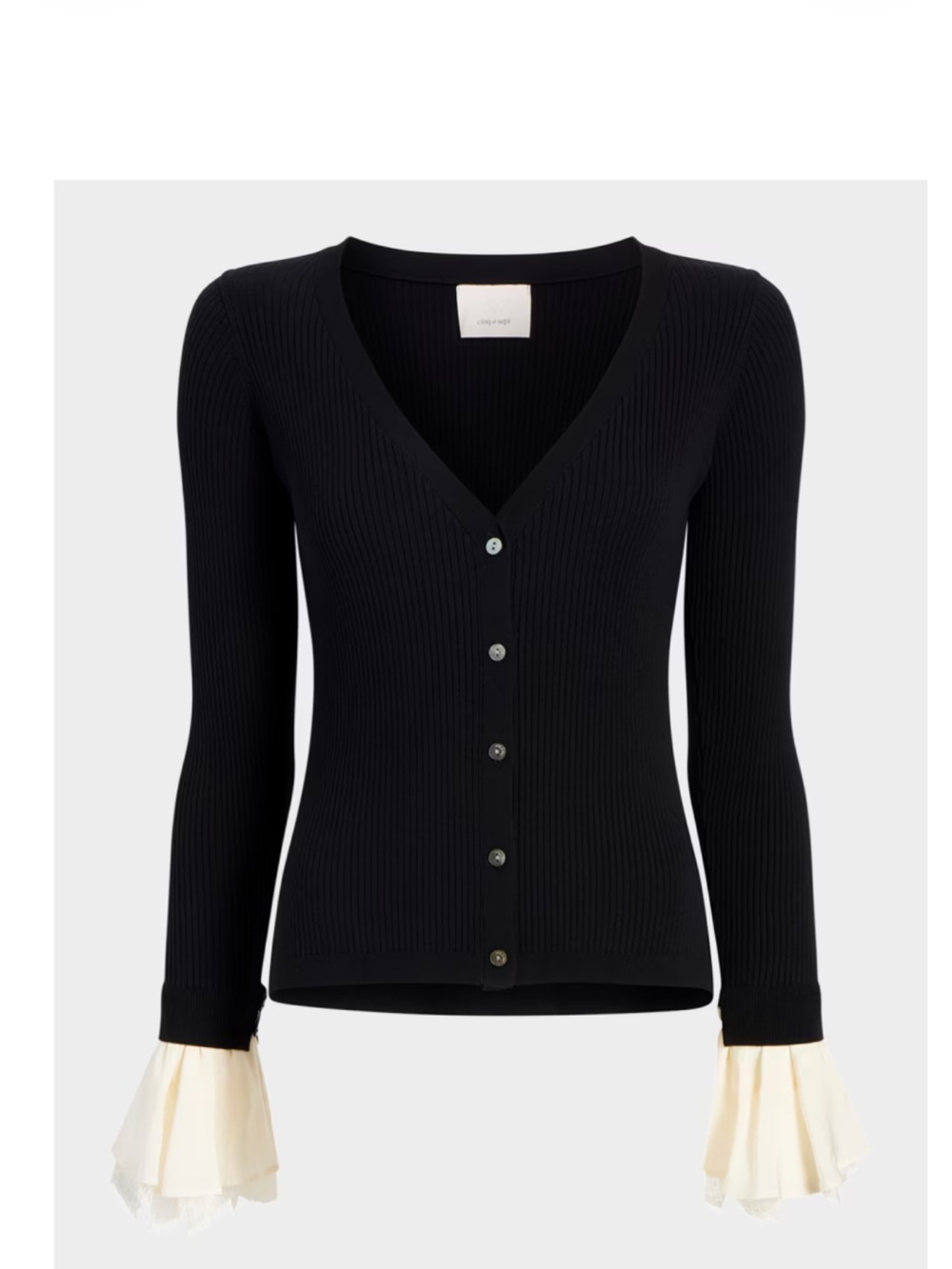 Cinq a Sept Bernadette Ribbed Sweater